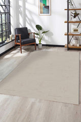 Akasya AK007 Gri Uzun Ömürlü Yumuşak Dokulu Halı