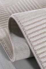 Akasya AK008 Vizon Uzun Ömürlü Yumuşak Dokulu Halı