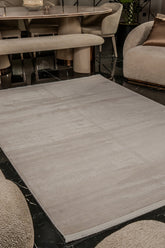 Alin AL002 Krem Uzun Ömürlü Yumuşak Dokulu Halı