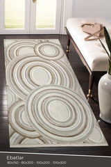 Amorf AR002 Krem Yumuşak Dokulu Makine Halısı