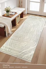 Amorf AR003 Krem Yumuşak Dokulu Makine Halısı