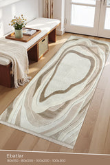 Amorf AR006 Krem Yumuşak Dokulu Makine Halısı