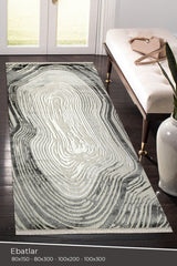 Amorf AR007 Krem Yumuşak Dokulu Makine Halısı