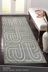 Amorf AR008 Krem Yumuşak Dokulu Makine Halısı