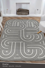 Amorf AR008 Krem Yumuşak Dokulu Makine Halısı