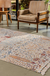 Antıque AN005 Çok Renkli Hav Toz Vermez Halı