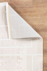 Boyut BY004 Krem-Kahve Yumuşak Dokulu Halı Makine Halısı