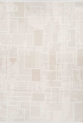 Boyut BY004 Krem-Kahve Yumuşak Dokulu Halı Makine Halısı