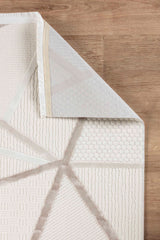 Boyut BY005 Krem-Kahve Yumuşak Dokulu Halı Makine Halısı