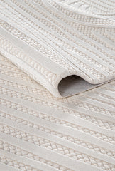 Boyut BY006 Krem Yumuşak Dokulu Halı Makine Halısı