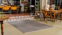 Boyut BY044 Antrasit Yumuşak Dokulu Halı Makine Halısı