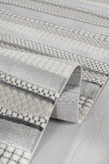 Boyut BY045 Antrasit-Gri Yumuşak Dokulu Halı Makine Halısı