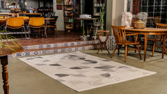 Boyut BY047 Çok Renkli Yumuşak Dokulu Halı Makine Halısı