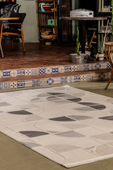 Boyut BY047 Çok Renkli Yumuşak Dokulu Halı Makine Halısı