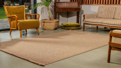 Bravvo BR001 Kahverengi Hav Toz Vermez Dokuma Kilim