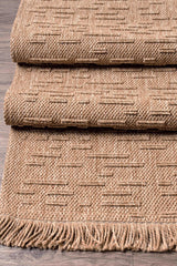 Bravvo BR002 Kahverengi Hav Toz Vermez Dokuma Kilim