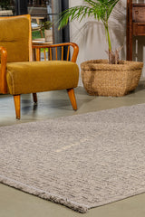 Bravvo BR005 Gri Hav Toz Vermez Dokuma Kilim