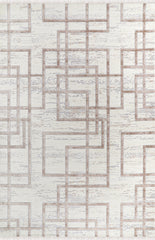 Brıstol BI004 Krem/Bej Uzun Ömürlü Yumuşak Dokulu Halı