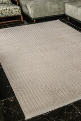 Cess CES02 Beyaz Hav Toz Vermez Halı Makine Halısı