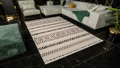 Cess CES03 Çok Renkli Hav Toz Vermez Halı Makine Halısı