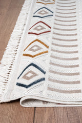 Cess CES03 Çok Renkli Hav Toz Vermez Halı Makine Halısı