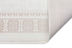 Cunda CN005 Bej Uzun Ömürlü Yumuşak Dokulu Halı