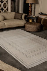 Cunda CN006 Bej Uzun Ömürlü Yumuşak Dokulu Halı