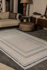 Cunda CN007 Bej Uzun Ömürlü Yumuşak Dokulu Halı