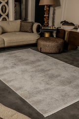 Cunda CN009 Bej Uzun Ömürlü Yumuşak Dokulu Halı