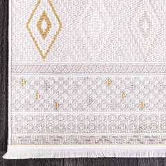 Cunda CN013 Krem Uzun Ömürlü Yumuşak Dokulu Halı