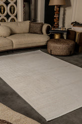 Cunda CN014 Bej Uzun Ömürlü Yumuşak Dokulu Halı