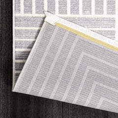 Cunda CN015 Gri Uzun Ömürlü Yumuşak Dokulu Halı