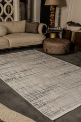 Cunda CN018 Gri Uzun Ömürlü Yumuşak Dokulu Halı