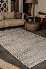 Cunda CN018 Gri Uzun Ömürlü Yumuşak Dokulu Halı