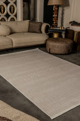 Cunda CN020 Bej Uzun Ömürlü Yumuşak Dokulu Halı