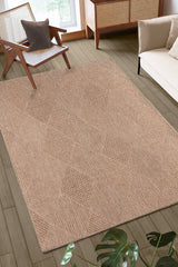 Doku DH002 Kahverengi Hav Toz Vermez Dokuma Kilim