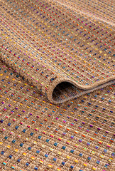 Doku DH005 Kahverengi Hav Toz Vermez Dokuma Kilim