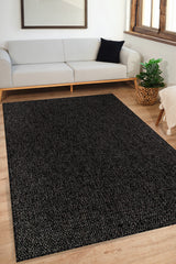 Doku DH008 Antrasit Hav Toz Vermez Dokuma Kilim