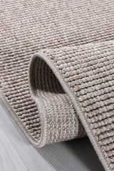 EcoLoop EC003 Bej Hav Toz Vermez Yumuşak Dokulu Halı