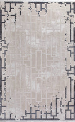 Elkenz 7560 Ekru Uzun Ömürlü Yumuşak Dokulu Halı