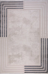 Elkenz 7561 Ekru Uzun Ömürlü Yumuşak Dokulu Halı