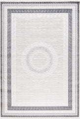 Elkenz EK004 Beyaz Uzun Ömürlü Yumuşak Dokulu Halı