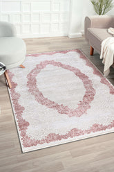 Elkenz EK011 Beyaz Uzun Ömürlü Yumuşak Dokulu Halı