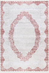 Elkenz EK011 Beyaz Uzun Ömürlü Yumuşak Dokulu Halı