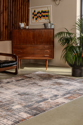 Gallery 1159 Bej Uzun Ömürlü Yumuşak Dokulu Halı