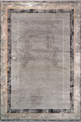 Gallery 1267 Bej Uzun Ömürlü Yumuşak Dokulu Halı