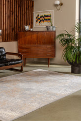 Gallery 1268 Çok Renkli Uzun Ömürlü Yumuşak Dokulu Halı