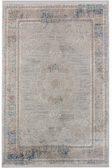 Gallery A0021 Gri Uzun Ömürlü Yumuşak Dokulu Halı