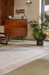 Gallery A0021 Gri Uzun Ömürlü Yumuşak Dokulu Halı