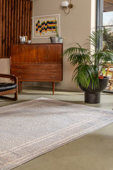 Gallery A0021 Gri Uzun Ömürlü Yumuşak Dokulu Halı